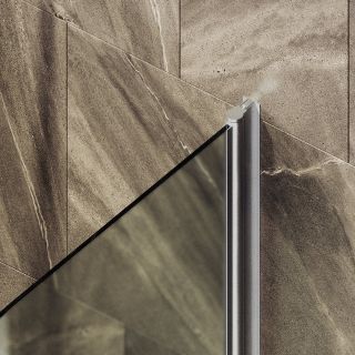 Шторка на ванну MaybahGlass MGV-781-5 60см хром матовый